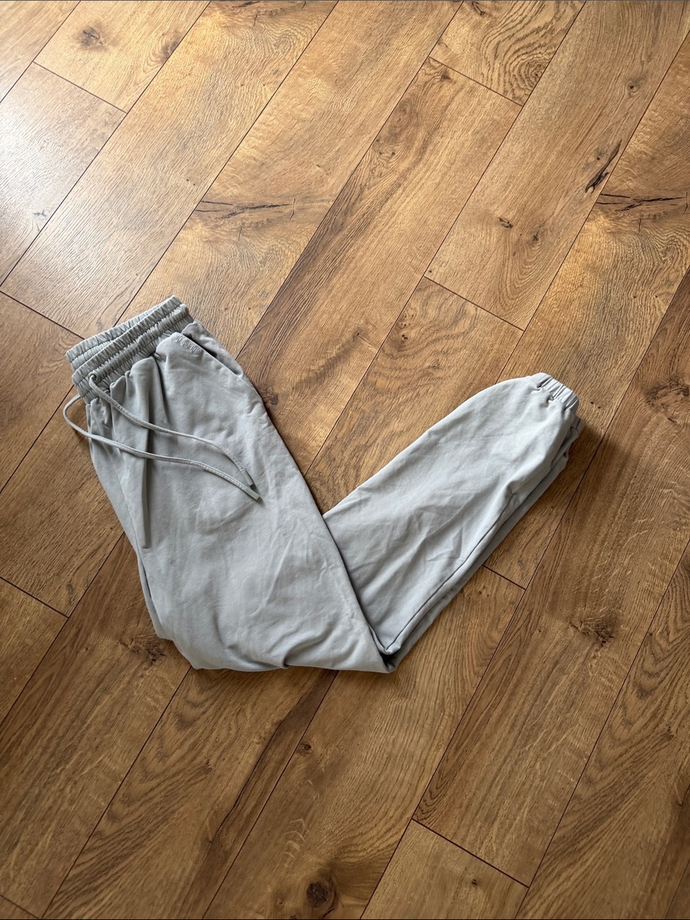 Meshki Light Gray Drawstring Joggers - Picture 5 of 5